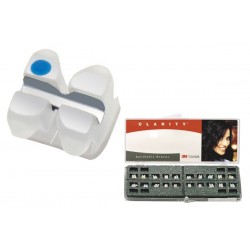 Brackets Ceram. Clarity Roth 022 5-5 Sup e Inf C/Gancho/3 #